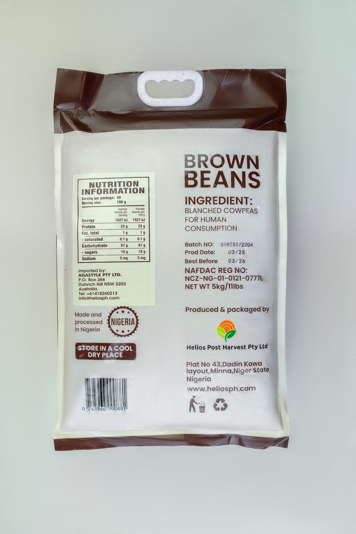 Brown Honey Beans