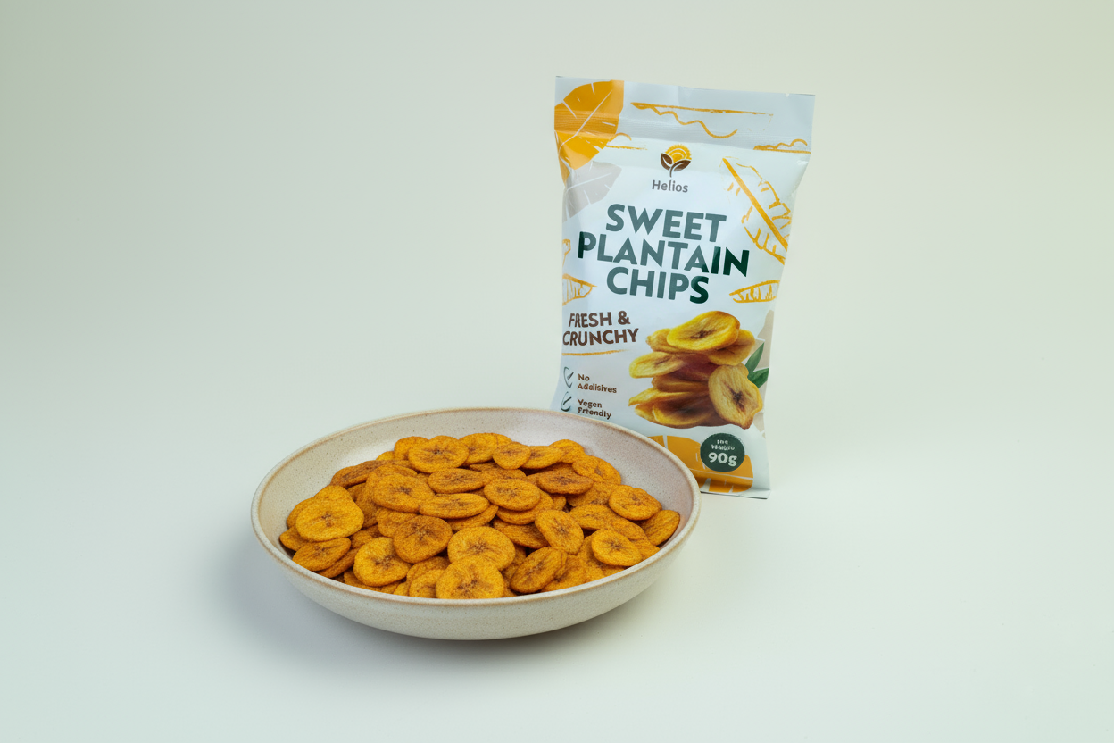 Sweet Plaintain Chips - Fresh & Crunchy