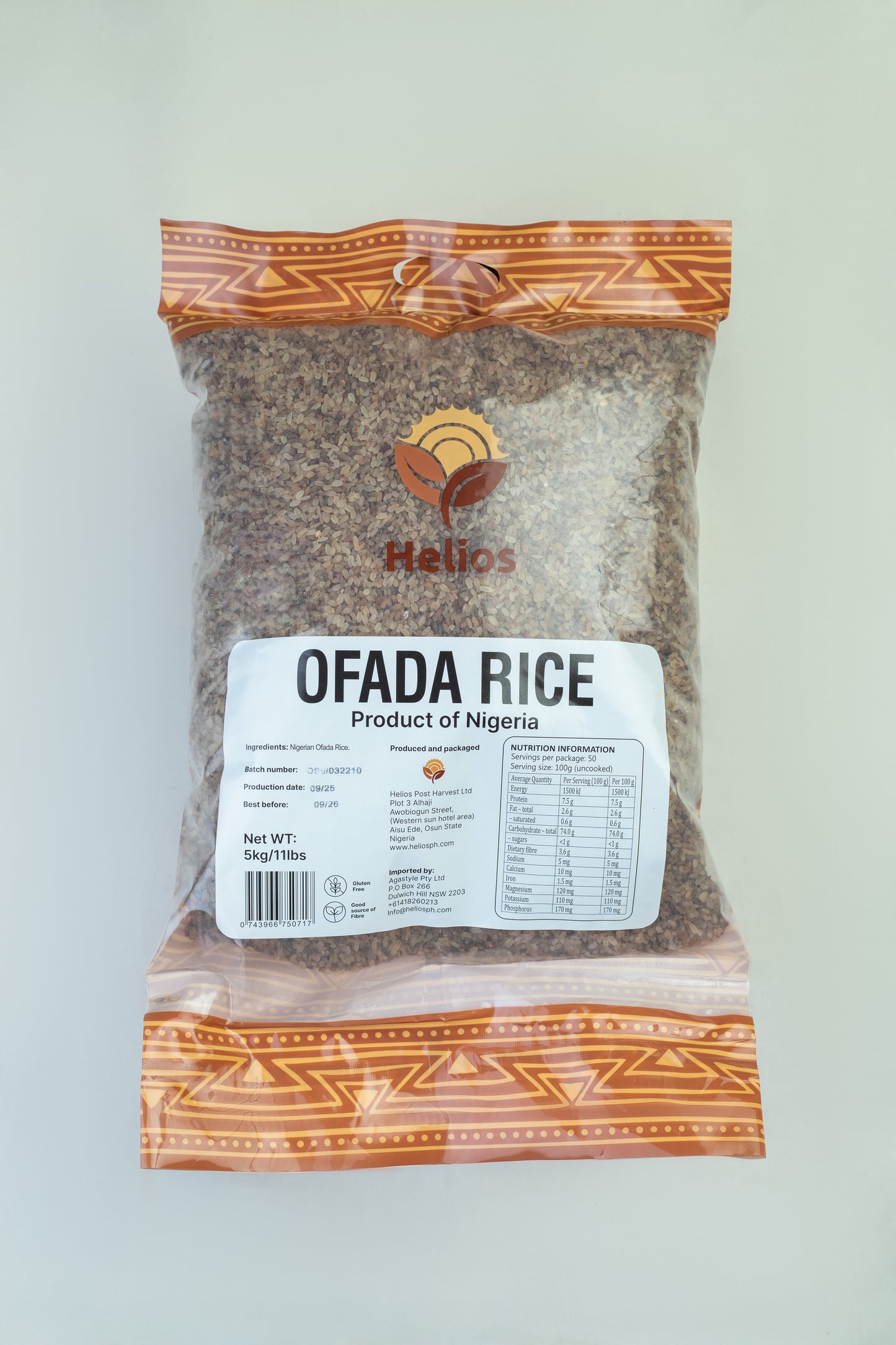 Ofada rice